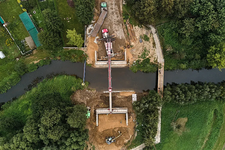 Przebudowa mostu w Wyrzysku