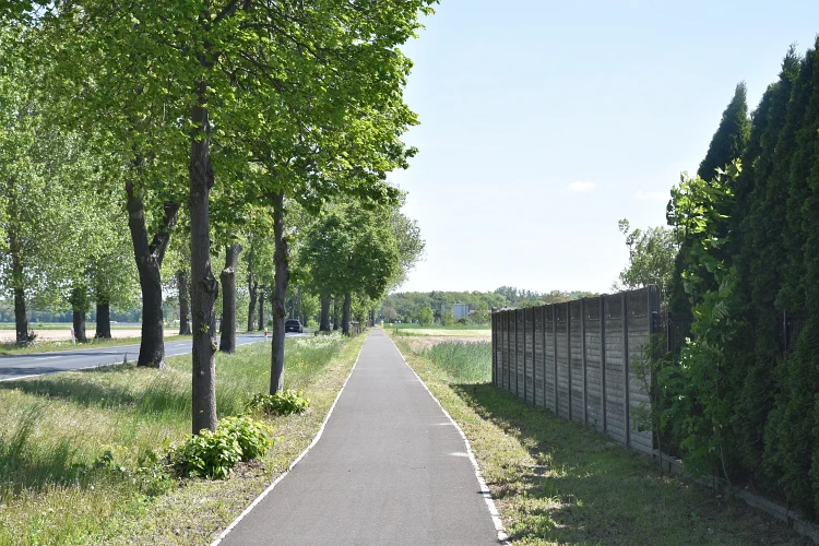Nowa droga dla rower&oacute;w w powiecie grodziskim