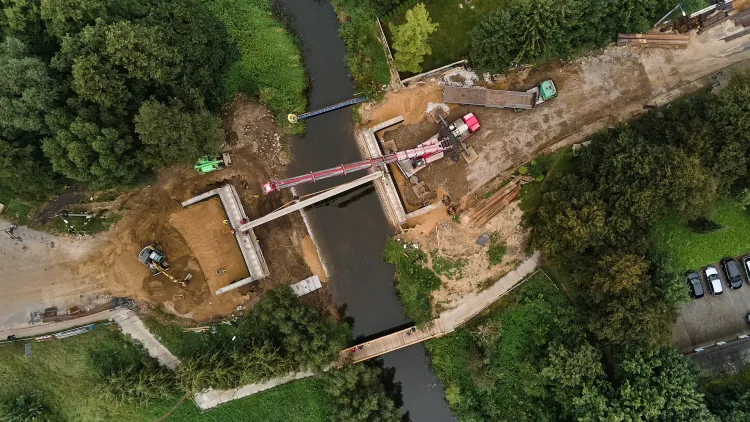 Przebudowa mostu w Wyrzysku