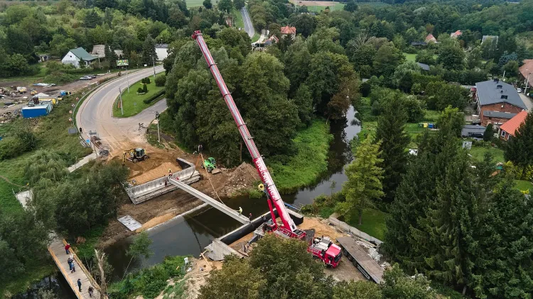 Przebudowa mostu w Wyrzysku