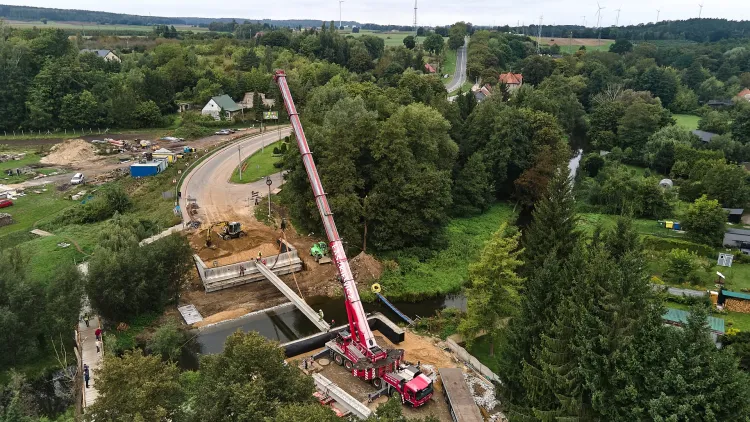 Przebudowa mostu w Wyrzysku