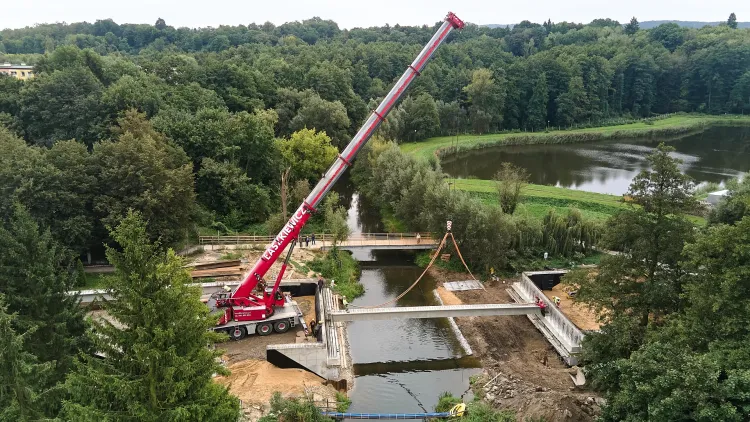 Przebudowa mostu w Wyrzysku