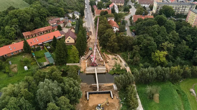 Przebudowa mostu w Wyrzysku