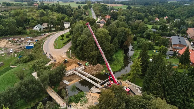 Przebudowa mostu w Wyrzysku