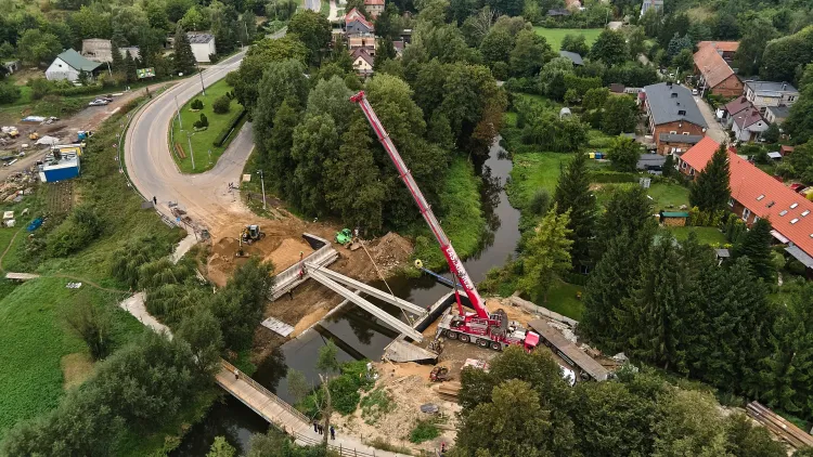 Przebudowa mostu w Wyrzysku