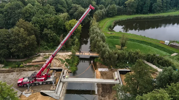 Przebudowa mostu w Wyrzysku