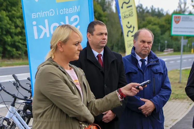 Ścieżka pieszo-rowerowa Sława Wielkopolska &ndash; Skoki