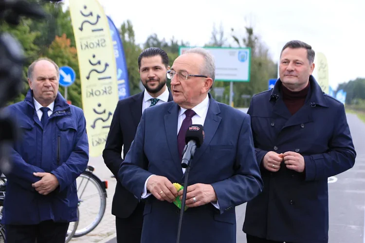 Ścieżka pieszo-rowerowa Sława Wielkopolska &ndash; Skoki