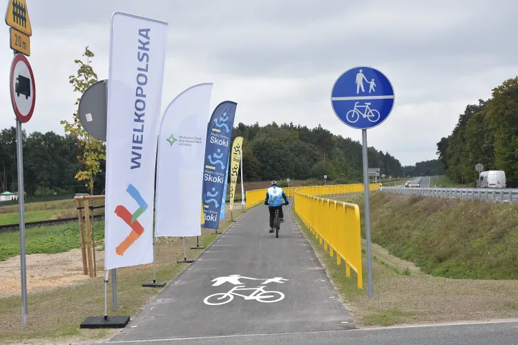 Ścieżka pieszo-rowerowa Sława Wielkopolska &ndash; Skoki