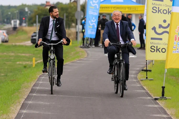 Ścieżka pieszo-rowerowa Sława Wielkopolska &ndash; Skoki