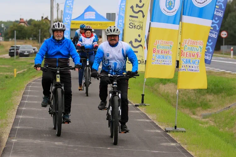 Ścieżka pieszo-rowerowa Sława Wielkopolska &ndash; Skoki