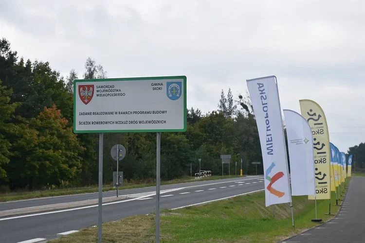 Ścieżka pieszo-rowerowa Sława Wielkopolska &ndash; Skoki