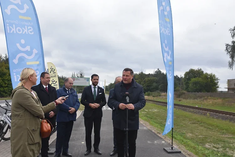 Ścieżka pieszo-rowerowa Sława Wielkopolska &ndash; Skoki