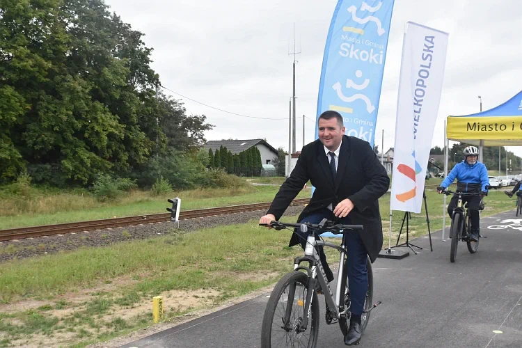 Ścieżka pieszo-rowerowa Sława Wielkopolska &ndash; Skoki