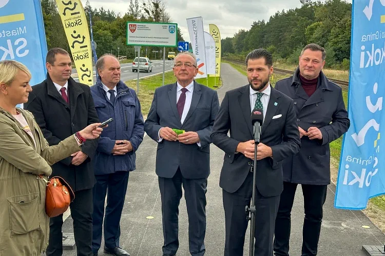 Ścieżka pieszo-rowerowa Sława Wielkopolska &ndash; Skoki