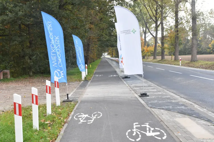 Droga rowerowa w powiecie grodziskim