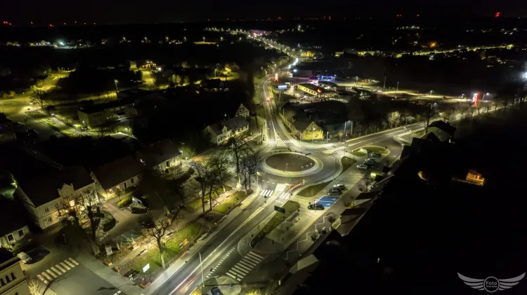 Nowe rondo w Szamocinie