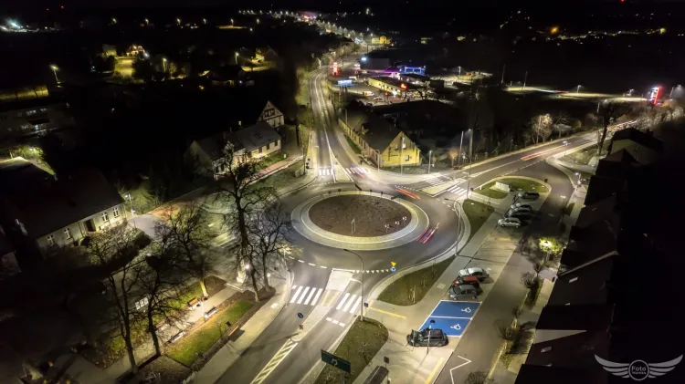 Nowe rondo w Szamocinie