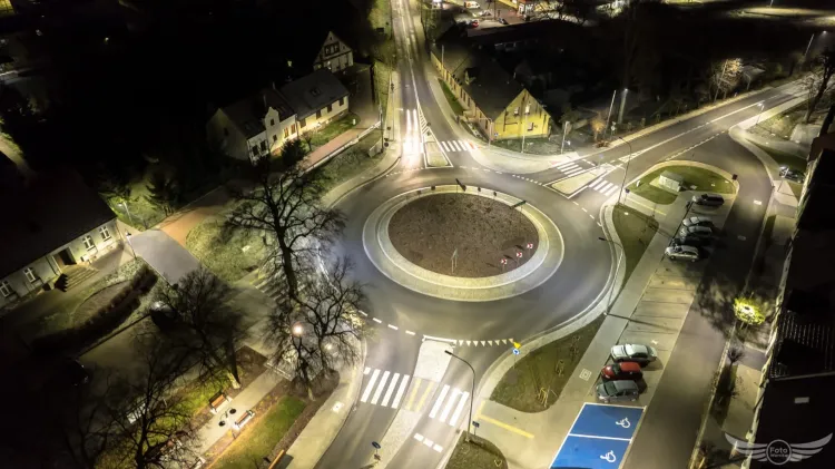 Nowe rondo w Szamocinie