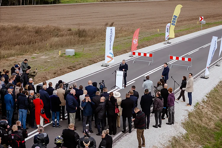 Oficjalne otwarcie obwodnicy Rogoźna